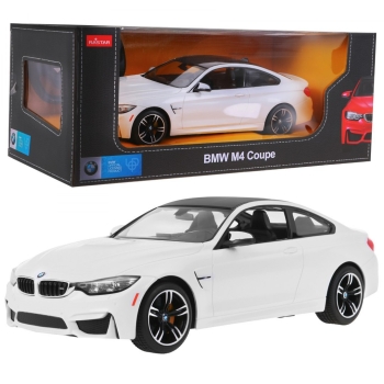 BMW M4 Coupe białe zdalnie sterowane model 1:14 RASTAR ZRC.70900.BIA